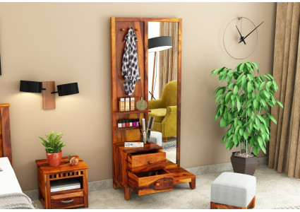 Teak Wood Dressing Table, For Home And Hotel, Size: 5 X 2 Feet(lxw) at Rs  15000 in Vaishali