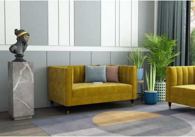 Abro 2 Seater Fabric Sofa 
