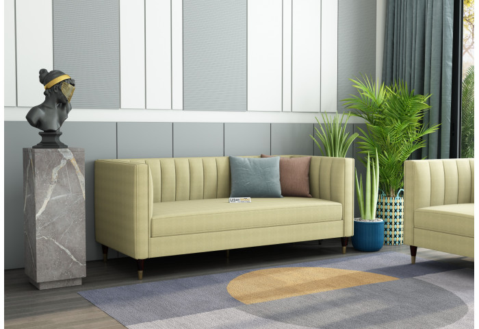 Abro 3 Seater Fabric Sofa 
