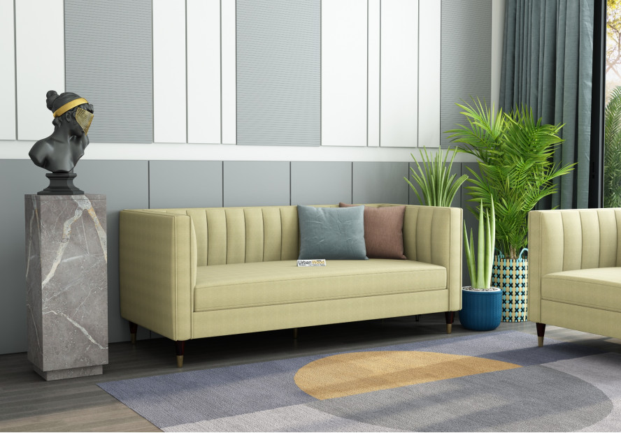 Abro 3 Seater Fabric Sofa 