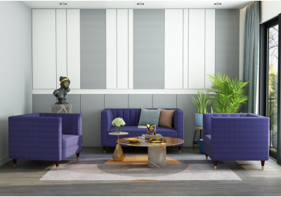Abro 2+1+1 Seater Fabric Sofa 