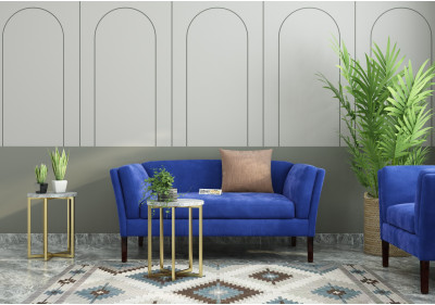 Crimson 2 Seater Fabric Sofa 
