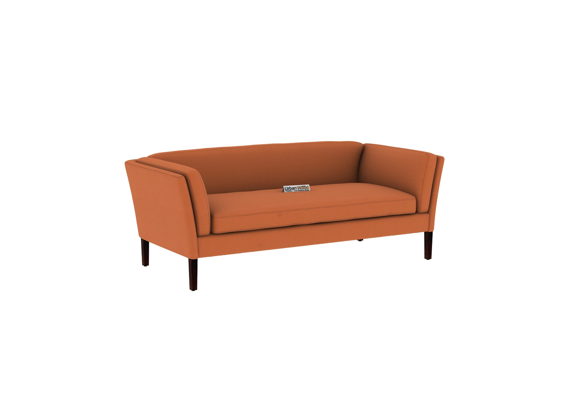 Crimson 3 Seater Fabric Sofa 