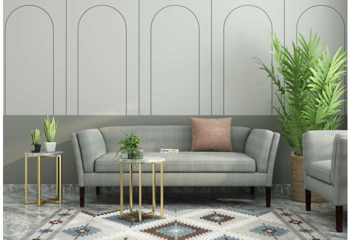 Crimson 3 Seater Fabric Sofa 