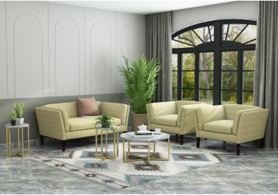 Crimson 2+1+1 Seater Fabric Sofa 