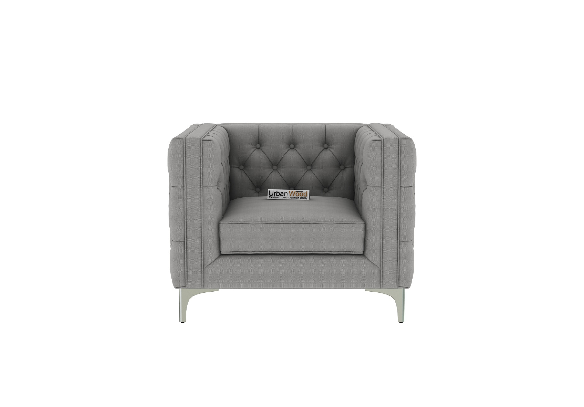 Curio 1 Seater Fabric Sofa 