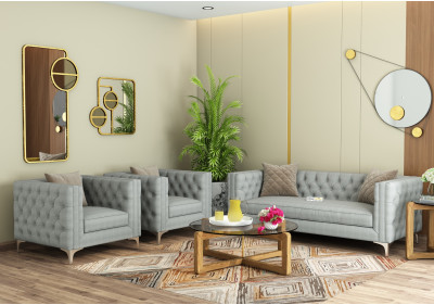 Curio 3+1+1 Seater Fabric Sofa 