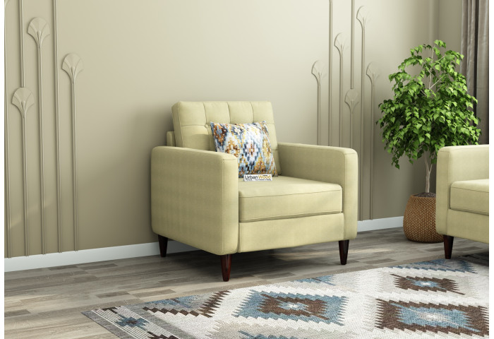 Hamper 1 Seater Fabric Sofa 