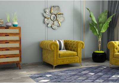 Regal 1 Seater Fabric Sofa 