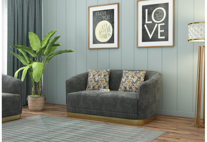 Roy 2 Seater Fabric Sofa 