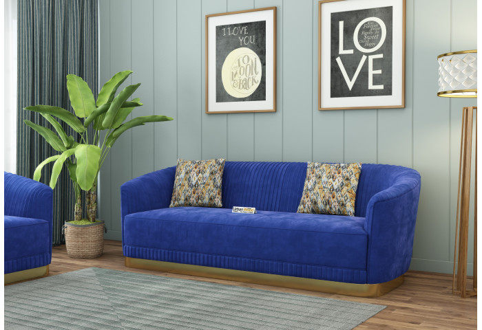Roy 3 Seater Fabric Sofa  