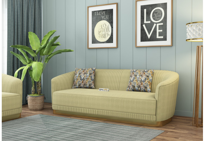 Roy 3 Seater Fabric Sofa 