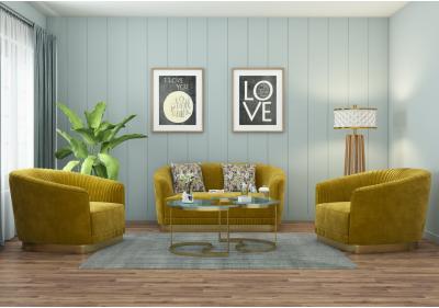 Roy 2+1+1 Seater Fabric Sofa 