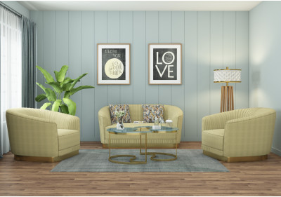 Roy 2+1+1 Seater Fabric Sofa 