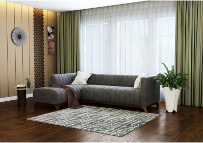 Barth L-Shaped Left Aligned Sofa 