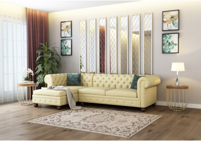 Beck L-Shaped Left Aligned Sofa 