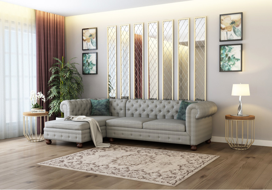 Beck L-Shaped Left Aligned Sofa 