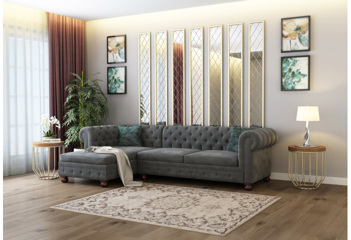 Beck L-Shaped Left Aligned Sofa 