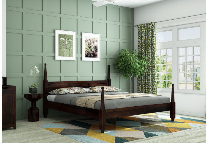 Half Canopy Poster Bed 