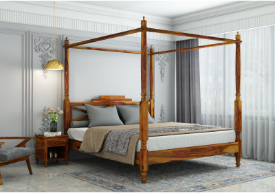 Rare Poster Bed Without Storage 