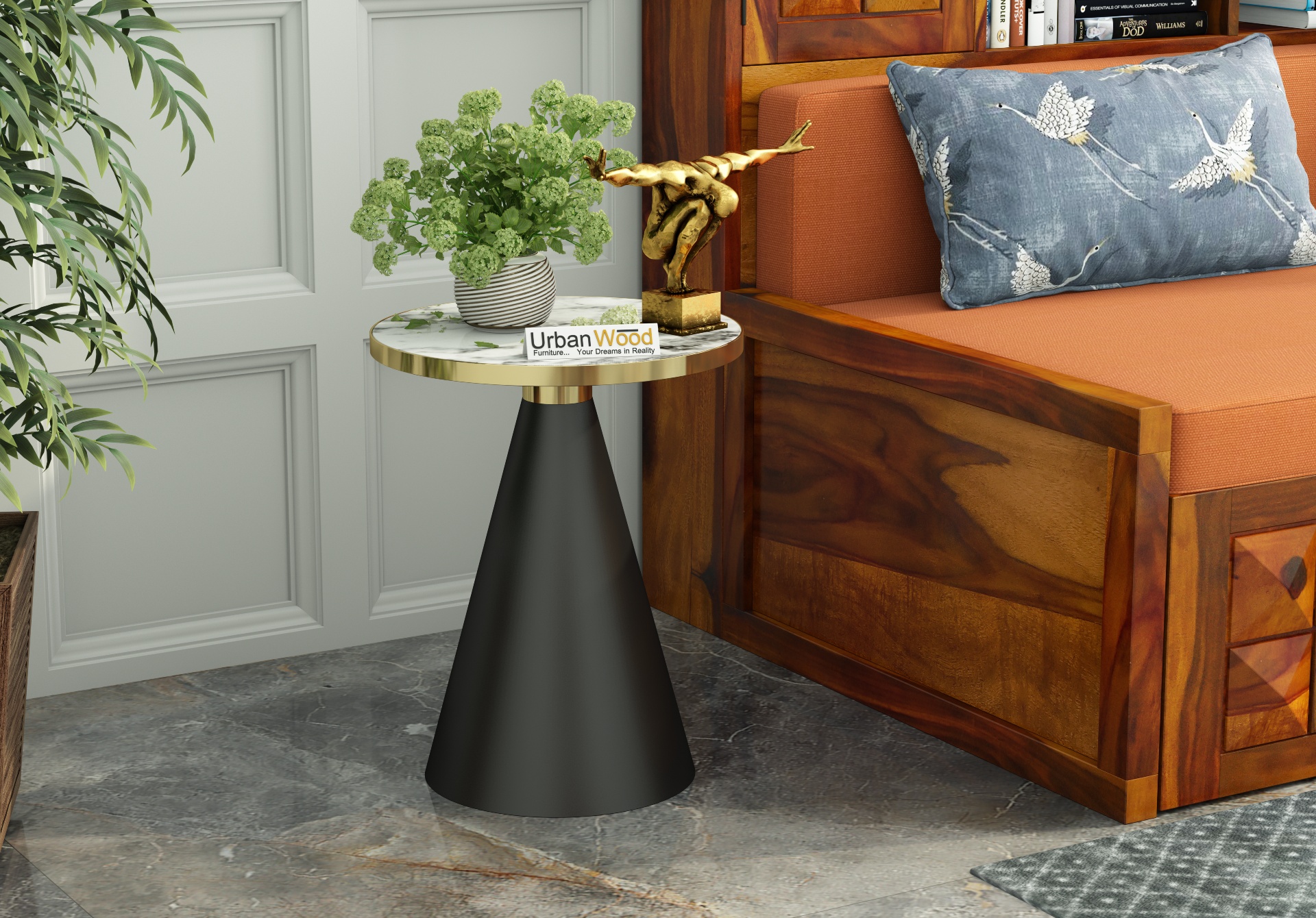 Ley Round End Table 