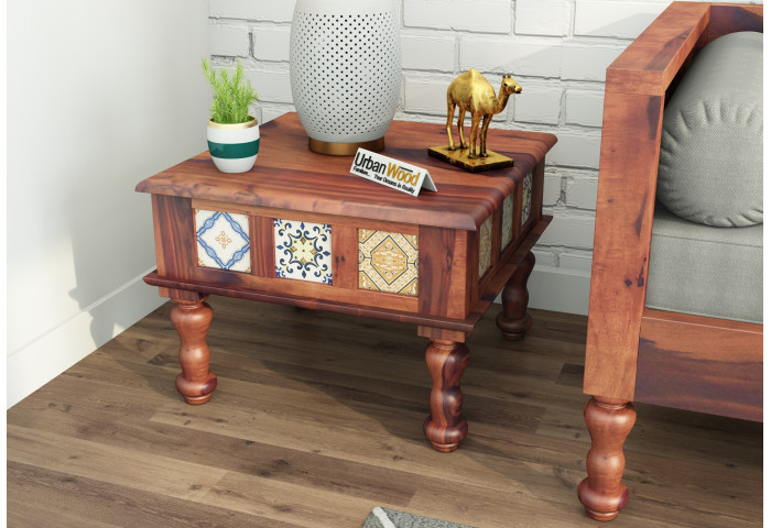 Relay Ceramic Tile Side Table 