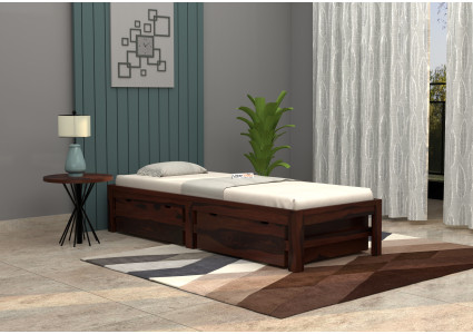 Cleo Single Bed With Drawer Storage 