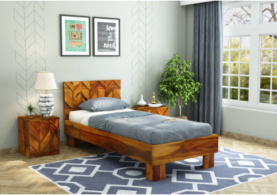 Trace Single Bed Without Storage 