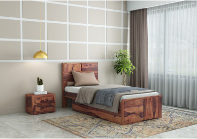 Bedswind Single Bed With Drawer Storage 