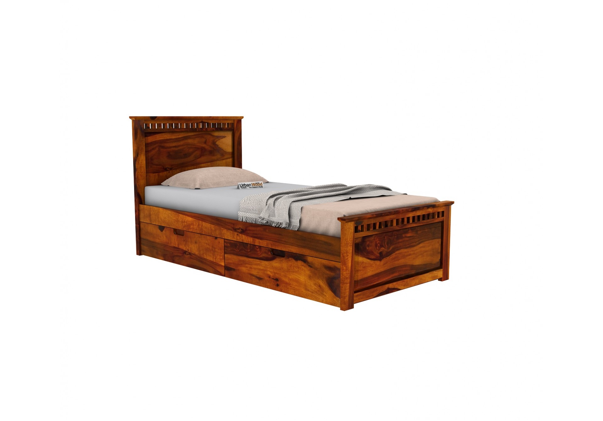 Fusion Single Bed With Storage 