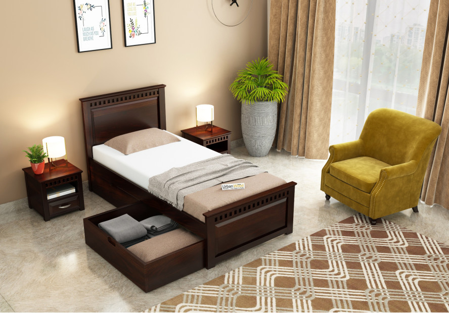 Fusion Single Bed With Storage 