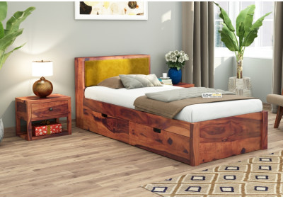 Laverock Single Bed With Storage 