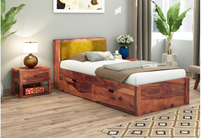 Laverock Single Bed With Storage 