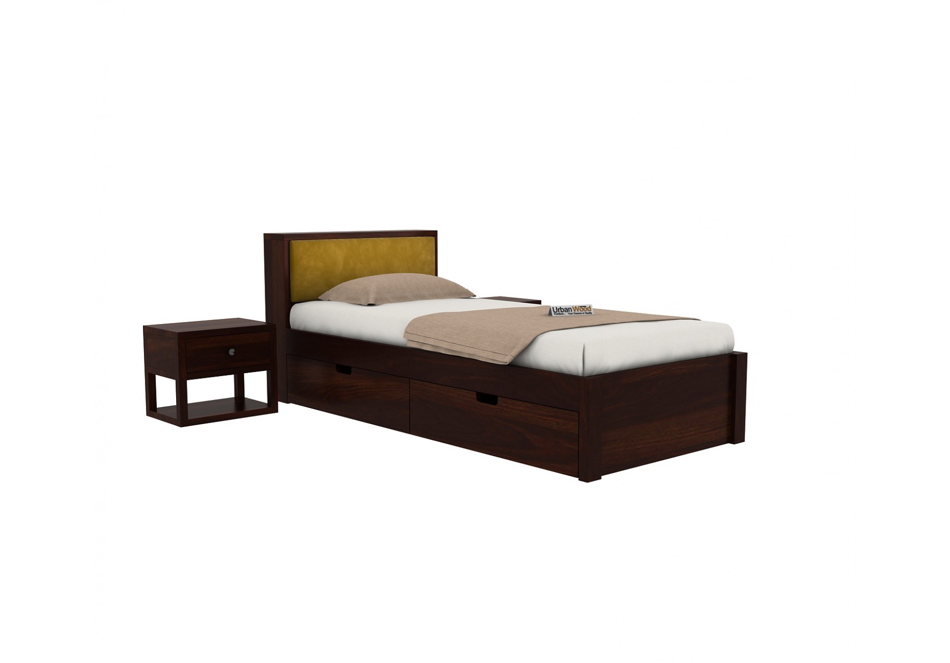 Laverock Single Bed With Storage 