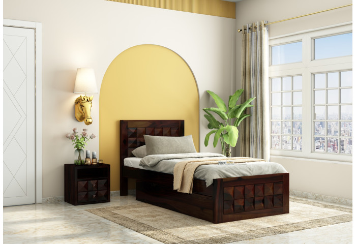 Morgana Single Bed With Drawer Storage 