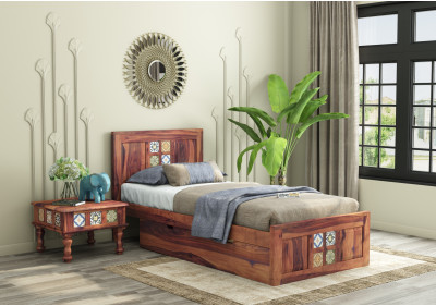 Relay Single Bed With Drawer Storage 