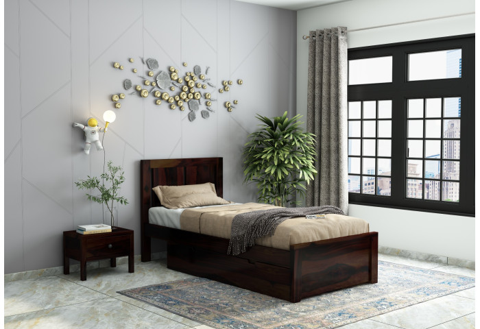 Topaz Single Bed With Drawer Storage 