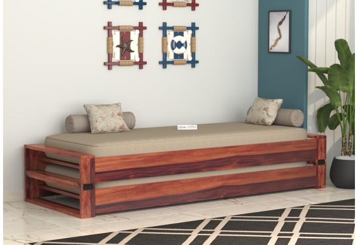 Aper Wooden Sofa Cum Bed 