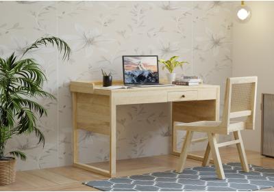 Crispin Wooden Study Table With Chair 
