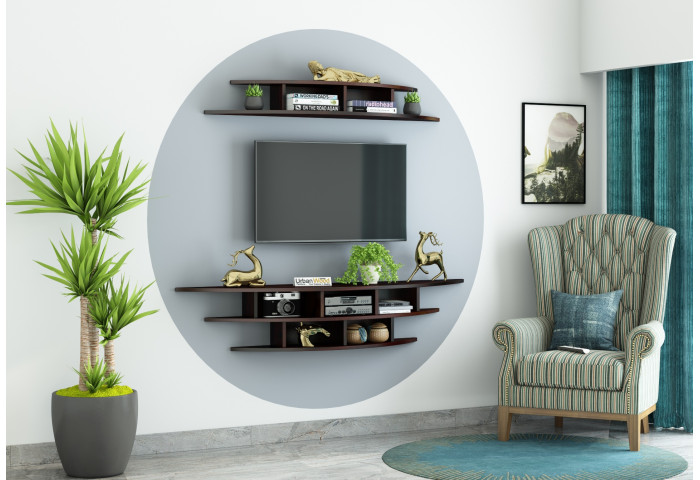 Parow Wooden Wall Mounted TV Unit 