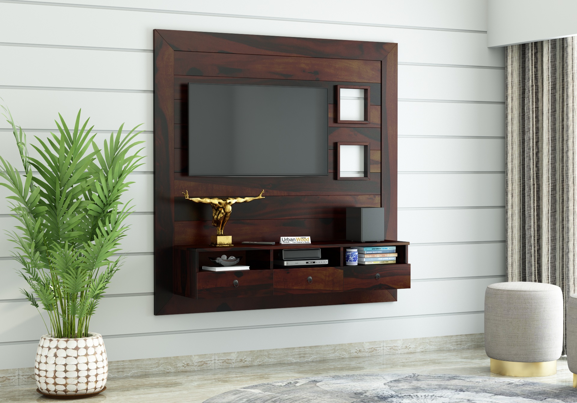 Latest Modern Tv Wall Design For Home - Urbanwood