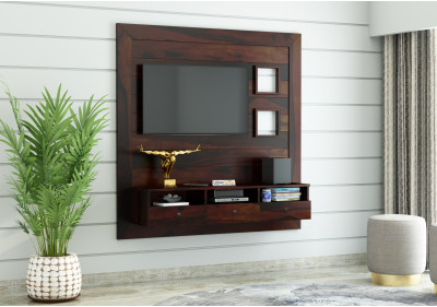 Noman Wooden Wall Mount TV Unit 
