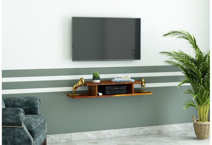 Talle Wooden Wall Mount TV Unit 