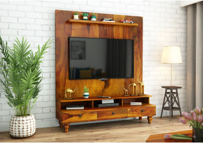 Brutt Wooden Entertainment Unit 