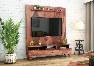 Brutt Wooden Entertainment Unit 