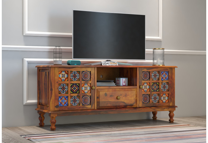 Relay Sheesham Wood TV Unit 