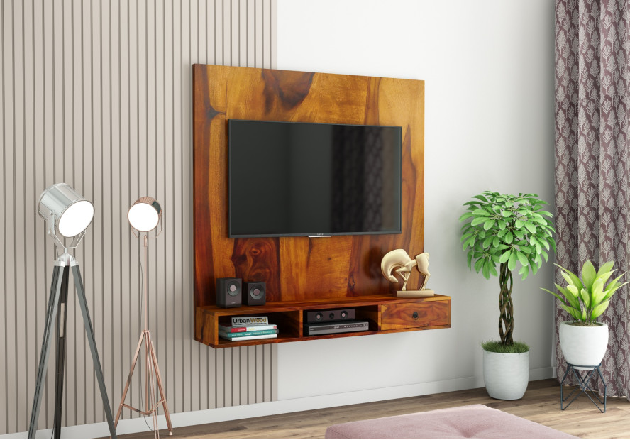 Ource Wooden Wall Mount TV Unit 
