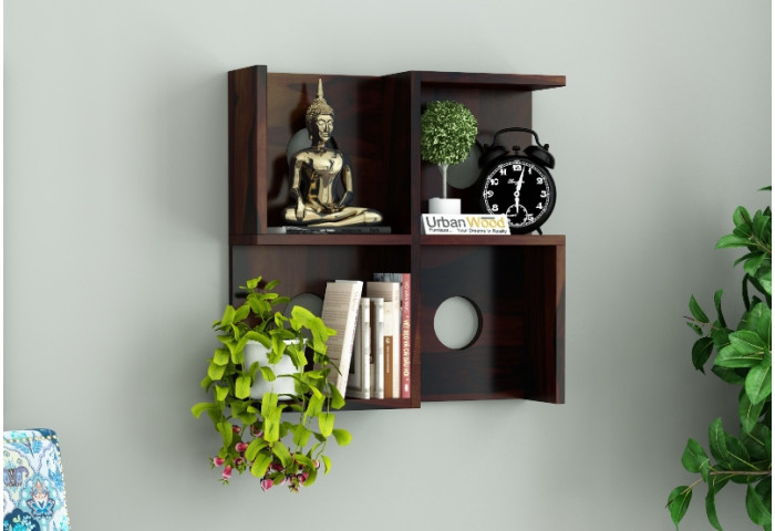 Poppy Wooden Wall Shelves 