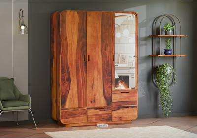 Edison 3 Door Wardrobe 