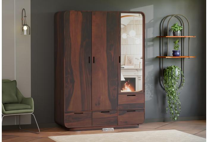 Edison 3 Door Wardrobe 